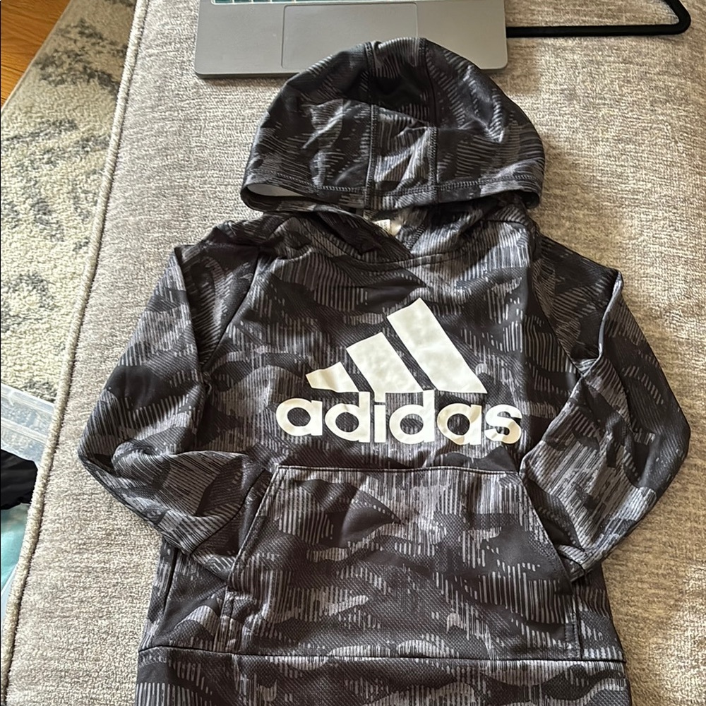 Adidas Black and Gray Hoodie 🦖bundle and save!!
